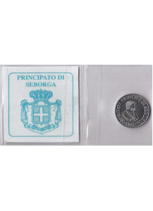 PRINCIPATO DI SEBORGA 5 Cents Giorgio I 1995 Fior di Conio 